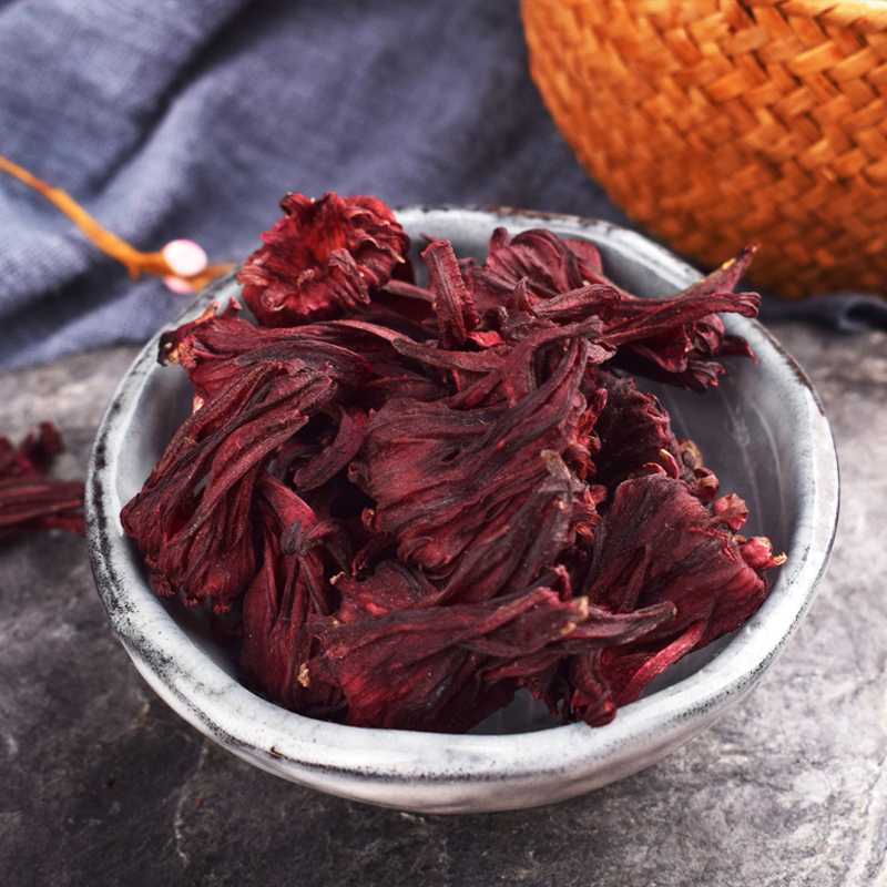 善循力洛神花茶玫瑰茄茶500克包邮干花果茶花草茶可搭配玫瑰花茶