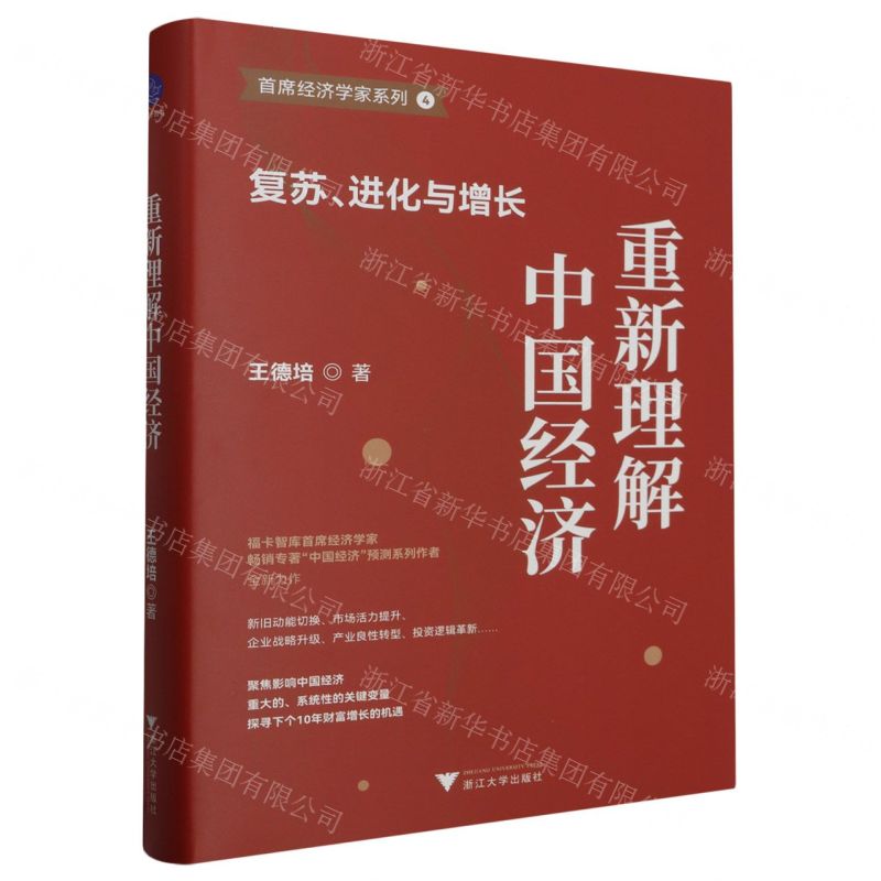 [N]重新理解中国经济(复苏进化与增长)(精)/首席经济学家系列-9787308242028高清大图