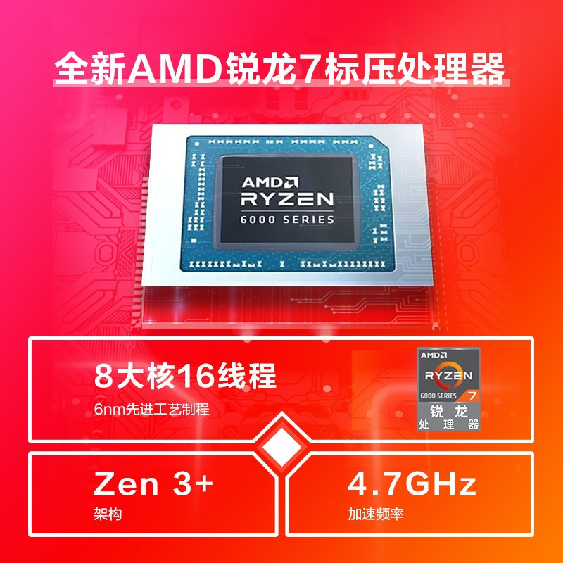 惠普(HP)暗影精灵8Pro 16.1英寸游戏笔记本电脑 定制 (AMD R7-6800H RTX3060 6G独显 16G 2T 144Hz)16-n0058AX
