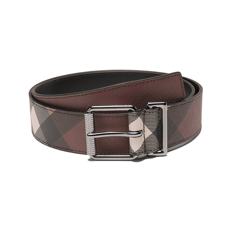 burberry 博柏利 男款针扣式皮带腰带3.5cm 80548841