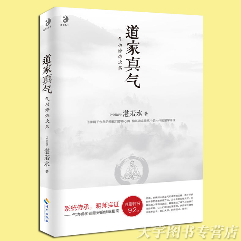 [正版] 道家真气 气功修炼次第 湛若水 传承两千余年的梅花门修炼心得 气功初学者修炼入门指南书籍 道家内丹之道高清大图