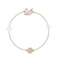 Swarovski 施华洛世奇 女士浪漫人造水晶天鹅球形搭配手链 5485876