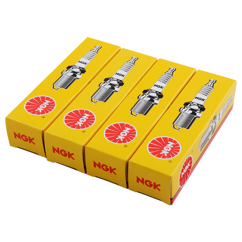 NGK 镍合金火花塞 DCPR7E 4415 四支装 赛欧/乐风/乐骋/科鲁兹/凯越/宝骏610630730/五菱宏光荣