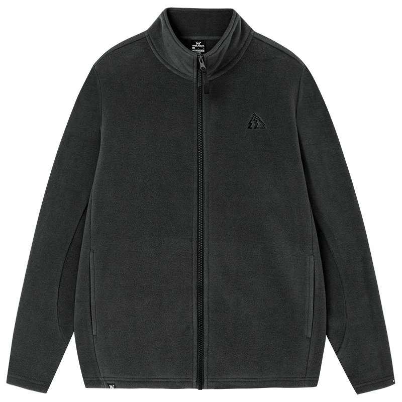 361°运动外套男摇粒绒开衫立领防风加绒抓绒衣冲锋衣内胆