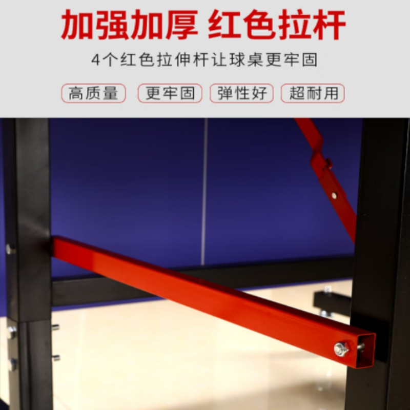 探仕狼 乒乓球桌标准室内家用可折叠移动式比赛乒乓球台TSL-1850L
