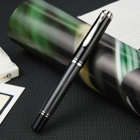 百利金(Pelikan )M405银夹镀金笔尖树脂笔杆墨水笔钢笔