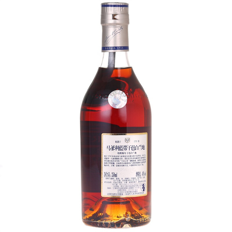 马爹利蓝带干邑白兰地350ml 单支装
