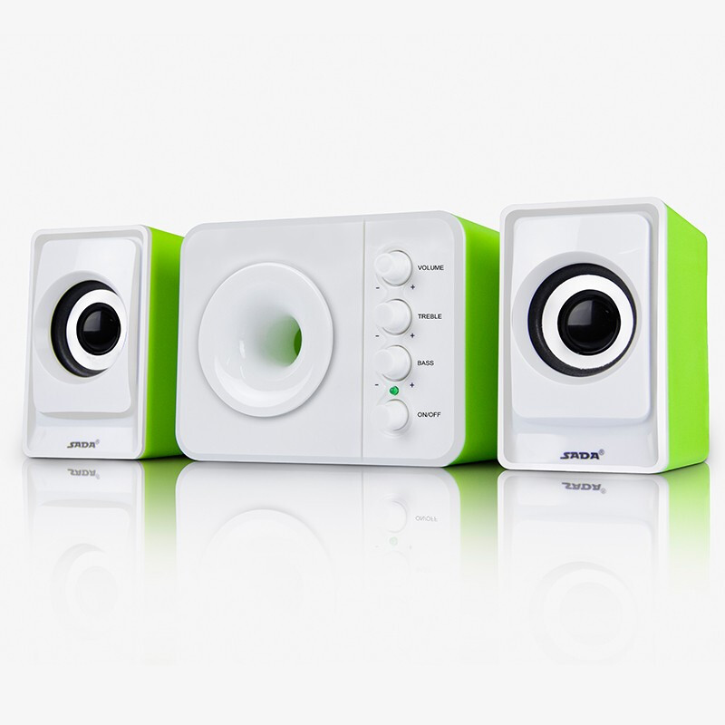 赛达D-205无线蓝牙电脑音响台式家用笔记本低音炮3d环绕2.0声道迷你有源音箱木质箱体立体声手机通用 蓝牙版 黑色高清大图