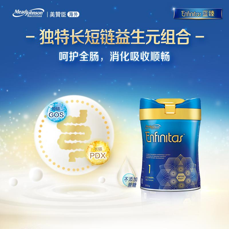 Mead Johnson 港版美赞臣 蓝臻婴幼儿奶粉Enfinitas 1段 (0-6个月)900g/罐