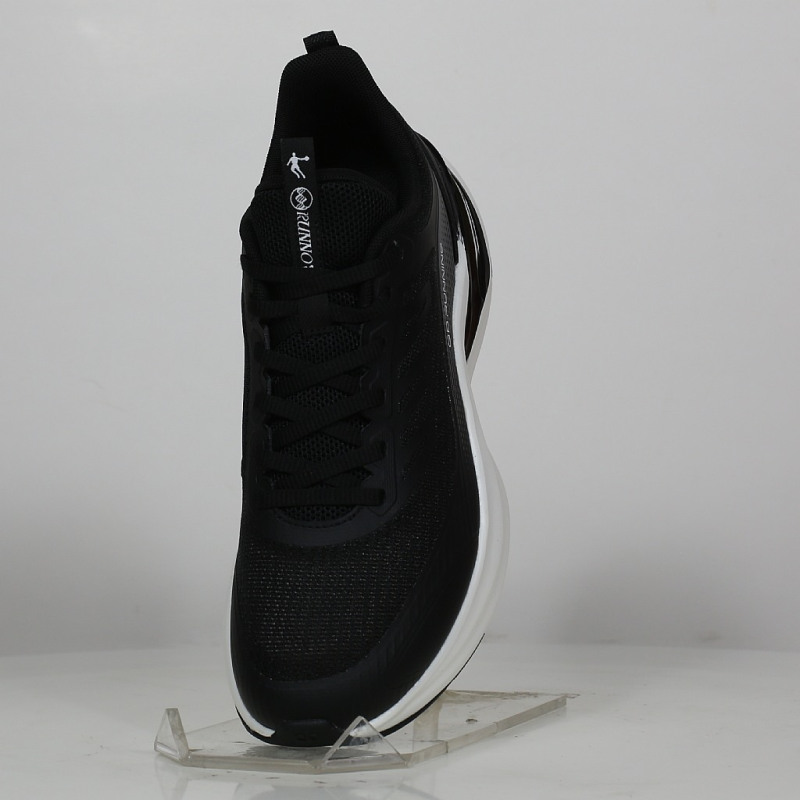 乔丹 跑步鞋女款舒适基础跑鞋运动鞋旅游鞋 透气防滑35-40 QTB022253209S 黑色/乔丹白高清大图