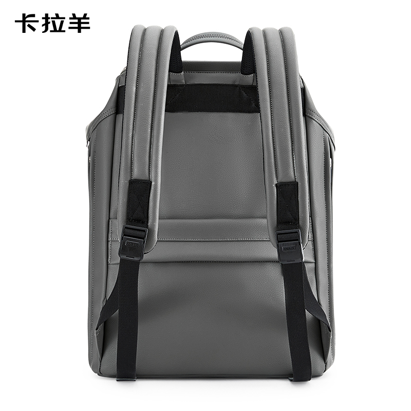 卡拉羊云朵电脑防盗背包CX5525L莫奈灰高清大图