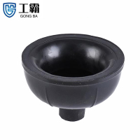 工霸(GONGBA)木柄马桶吸 皮搋子皮揣子 直径14cm 黑色 1个(2个起订)