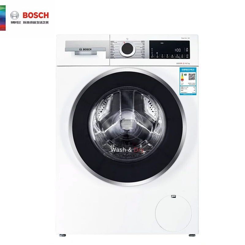 博世(BOSCH)WJUM45000W 10公斤 洗干一体机 全自动变频滚筒洗衣机 洗烘一体 热风除菌 自动除渍高清大图