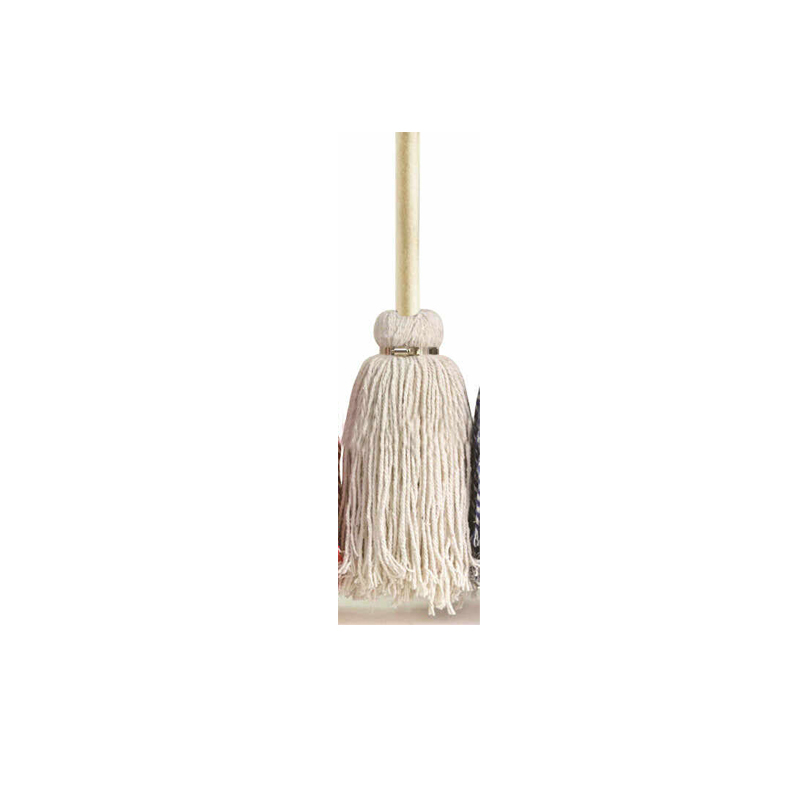 棉线拖把 纯白款 吸水拖把白线布条个高清大图