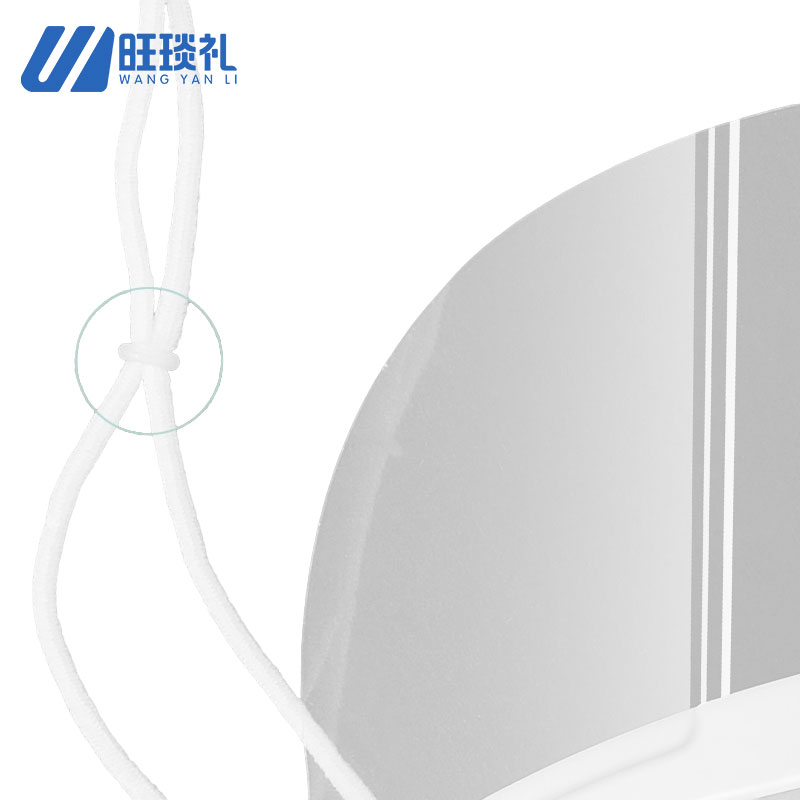 旺琰礼 一次性透明塑料口罩餐饮厨房专用 10只装/包高清大图