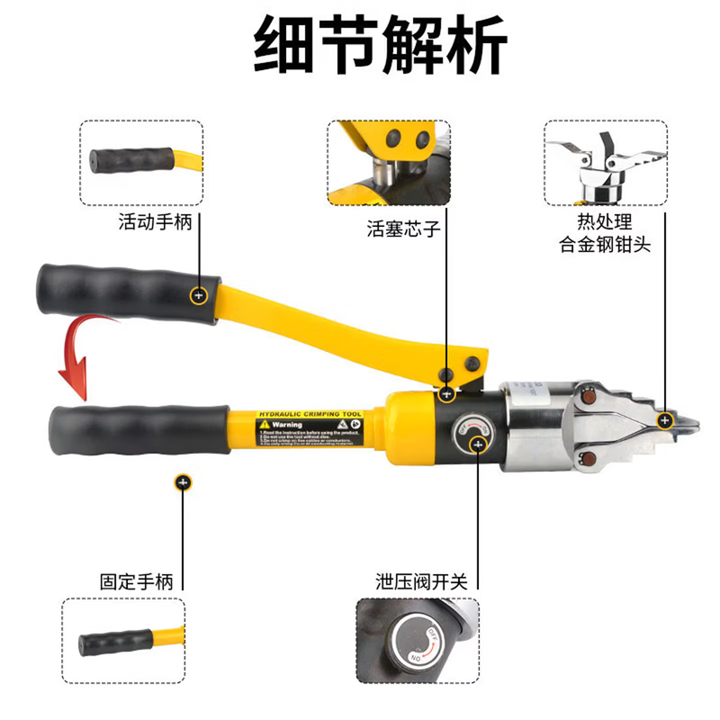CIAA液压分体式手动法兰分离器法兰扩张器电动法兰破拆器撑开器高清大图