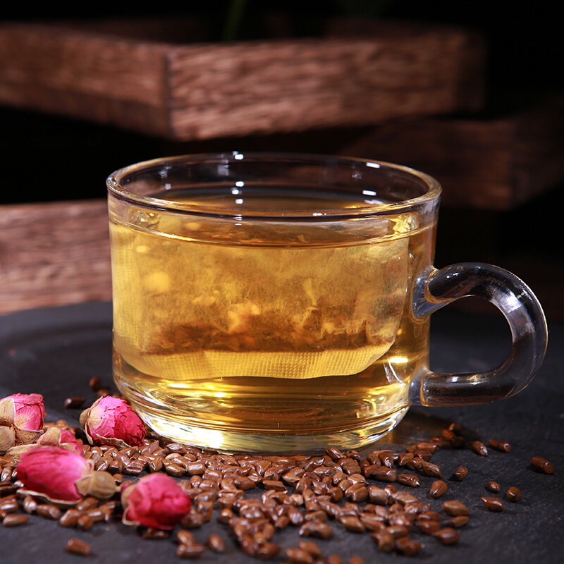 荷叶茶冬瓜荷叶茶叶重瓣红玫瑰决明子山楂组合茶包花草茶