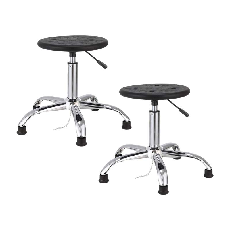 先围 防静电凳 五星脚垫升降44-62cm 个高清大图