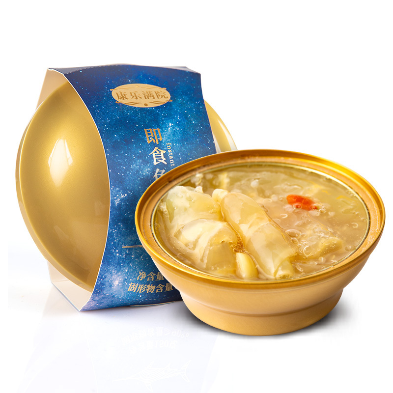 康乐满院 即食花胶鱼胶150g/碗 营养代餐胶原蛋白滋补品 鲜炖花胶