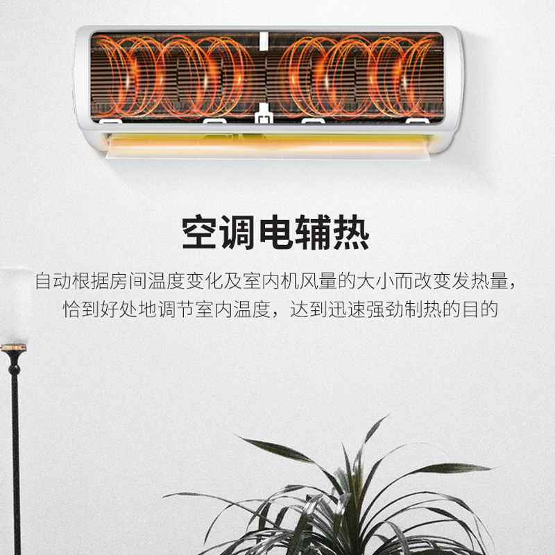 小鸭牌(XIAOYAPAI)家用空调1匹 制冷壁挂式 定速除湿节能 KF-25GW/EACL10+B5 上门安装