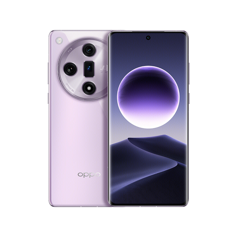 OPPO Find X7 烟云紫 12GB+256GB 天玑9300旗舰芯 超光影三主摄 专业哈苏人像 长续航 5G拍照AI手机 findX7