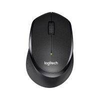 罗技（Logitech）B330 企业版静音无线鼠标办公电脑商用人体工程学超长续航 黑-B2B