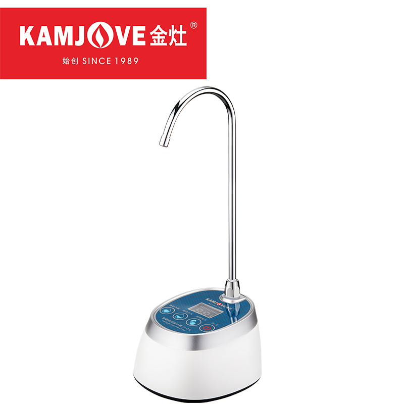 KAMJOVE/金灶P-01L加水器电动抽水泵自动上水器 桶装水吸水泵 家用抽水器纯净水桶 茶具 触摸款抽水机 出水量大