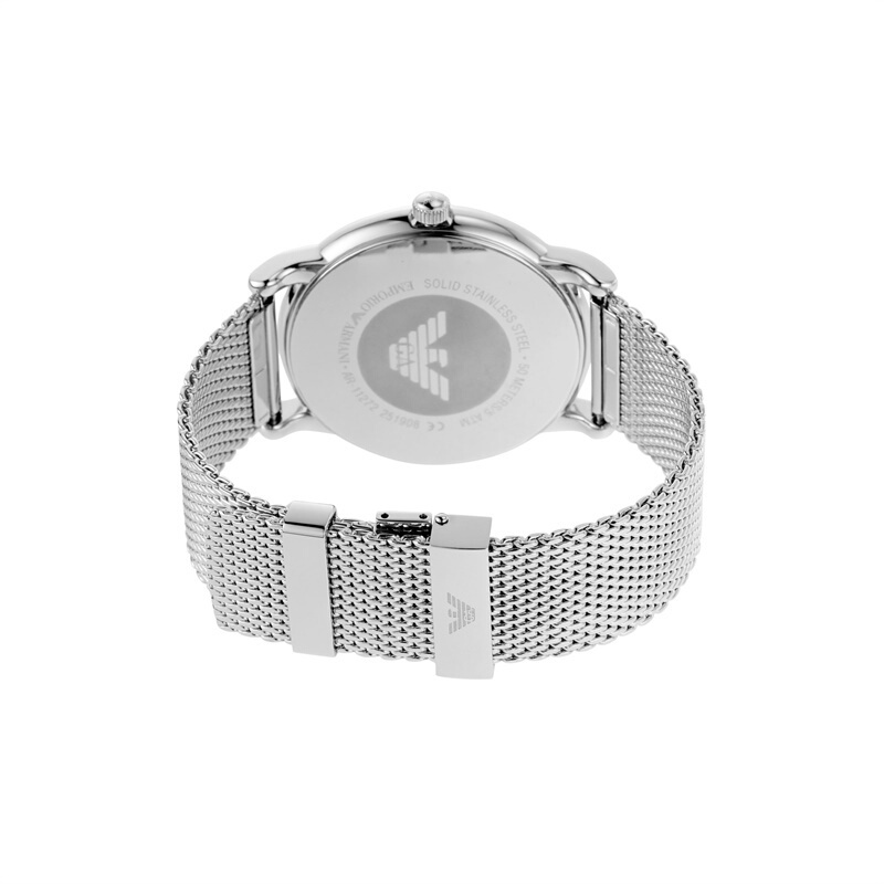 阿玛尼(EMPORIO.ARMANI)手表 商务百搭舒适石英表男士腕表 AR11272