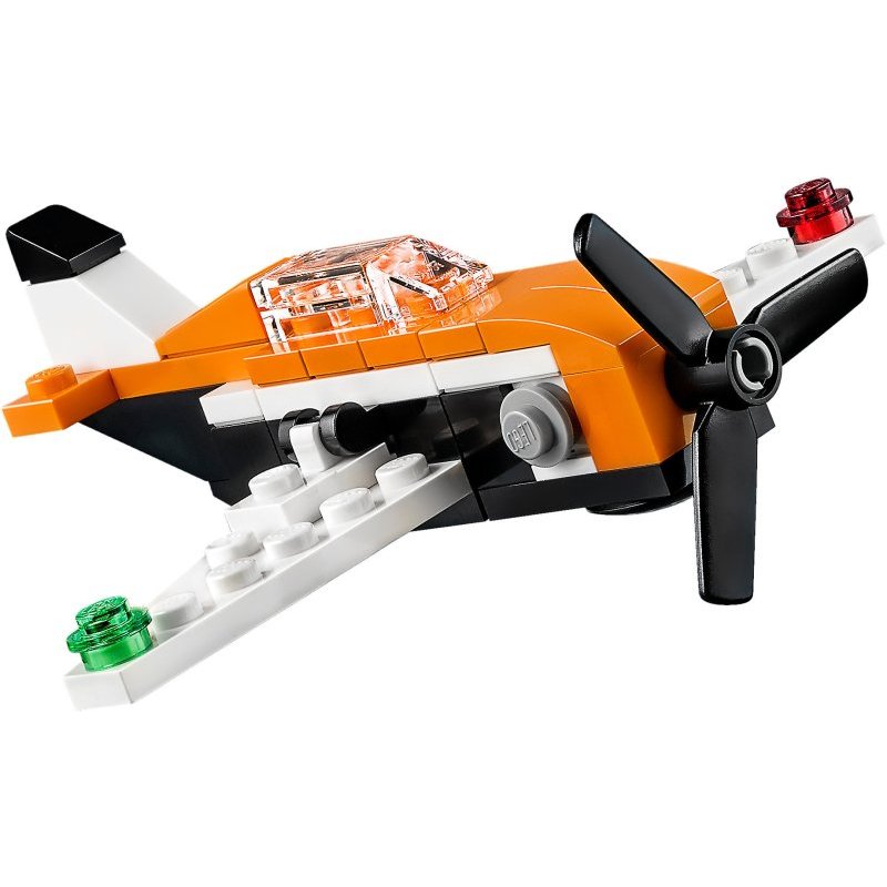 乐高(LEGO)Creator 创意百变 三合一 航展的王牌 31060 积木玩具塑料 7-12岁 200块以上