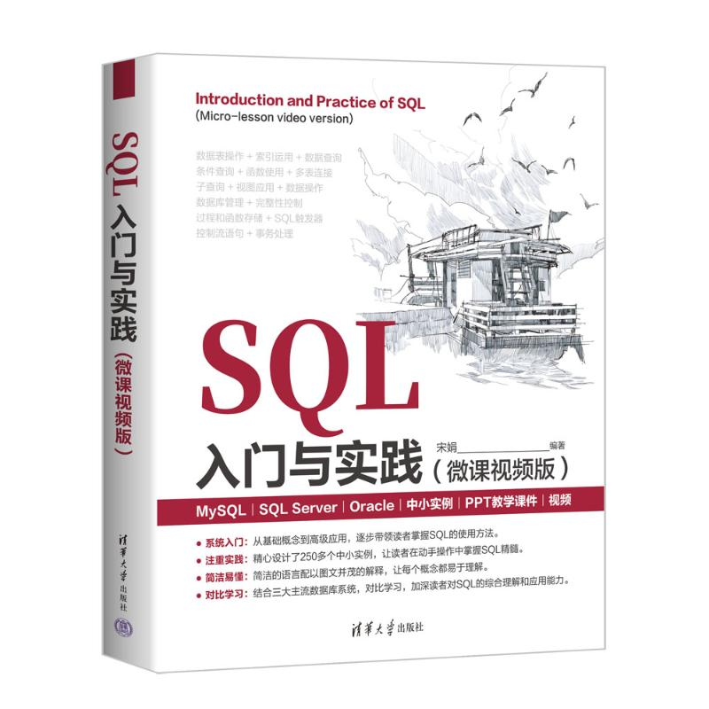 正版新书]SQL入门与实践(微课视频版)宋娟 著9787302673026高清大图