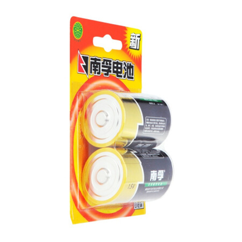 南孚(NANFU) LR20 大号1号碱性电池 2粒/卡 YC