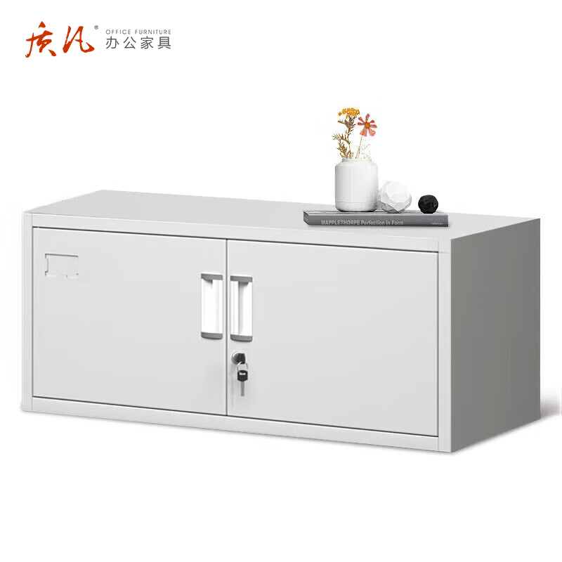 质凡单节文件柜储物柜带锁多门柜/ZF-WJG012/850*360*390高清大图