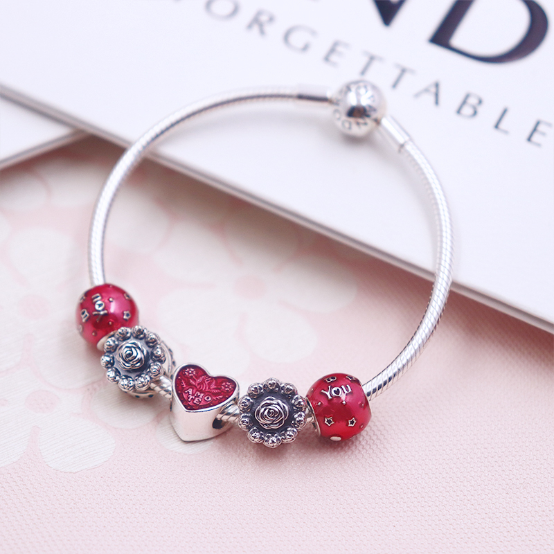 pandora潘多拉手链女925银生日2时尚饰品520送女友生日佳选