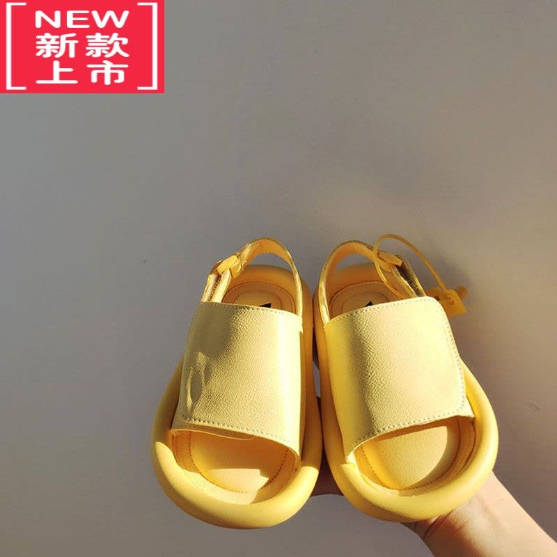 可莉允2022年新款儿童时尚沙滩鞋 男童度假沙滩鞋 宝宝舒适软底凉鞋休闲运动休闲鞋图片