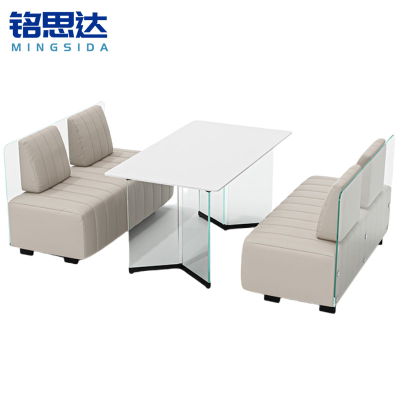铭思达会客桌一桌四椅套高清大图