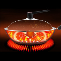 炊大皇(COOKER KING) 传世不锈铸铁炒锅32cm C32D2