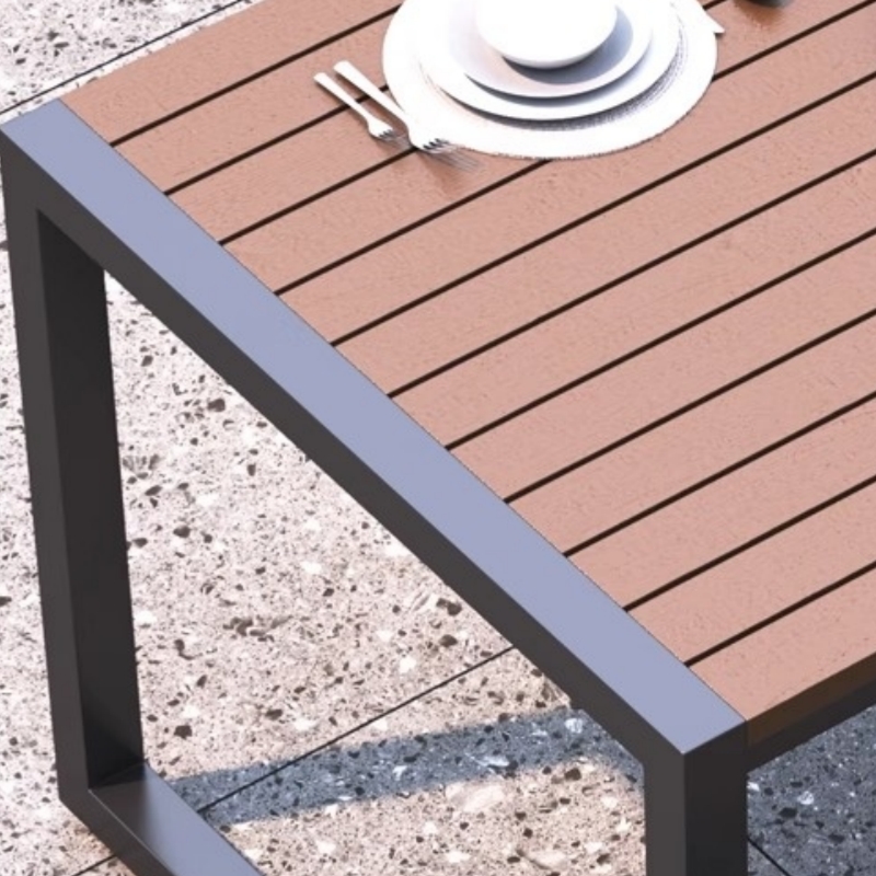 伟樽休闲桌椅160*70*75cm+椅子*6套高清大图