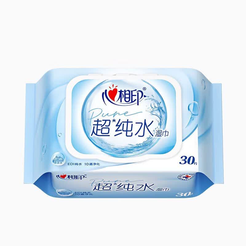 [特惠]心相印 茶语经典 12包手帕纸+湿巾高清大图