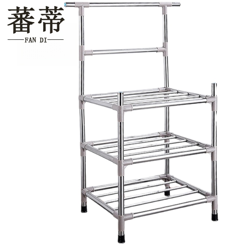 蕃蒂 脸盆架三层 个