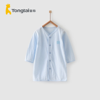 童泰(TONGTAI)2021年四季新款5-24月婴幼儿衣服男女宝宝纯棉睡袍休闲家居袍儿童家居袍睡袍