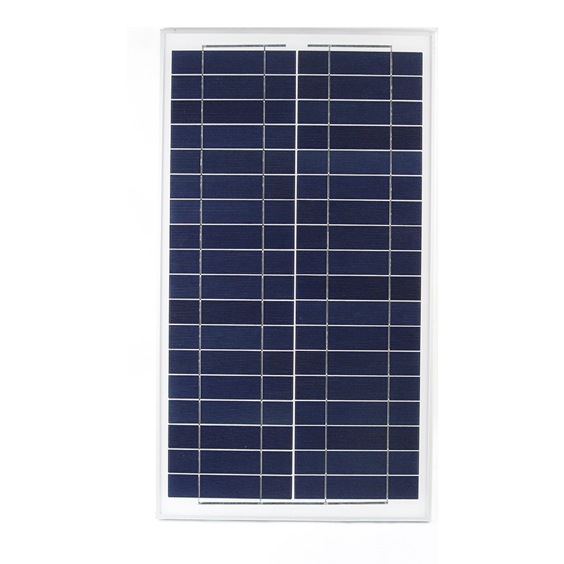 闪电客新多晶太阳能电池板18V20W30W单晶100W充12V电瓶汽车摩托车无支架 多晶18V30W600*350*17