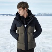 波司登男连帽中款羽绒服B90142825A