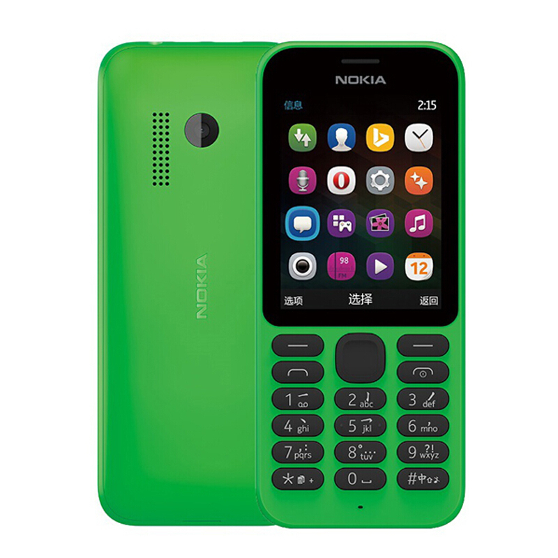 诺基亚nokia215ds移动联通老人机直板按键学生手机双卡双待长待机备用