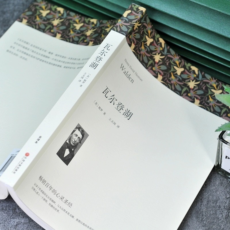 [完整版]镜花缘 [正版]瓦尔登湖 梭罗著 全译本足本无删节原版原著 世界经典文学名著小说书籍 青少年版初高中小学生课高清大图
