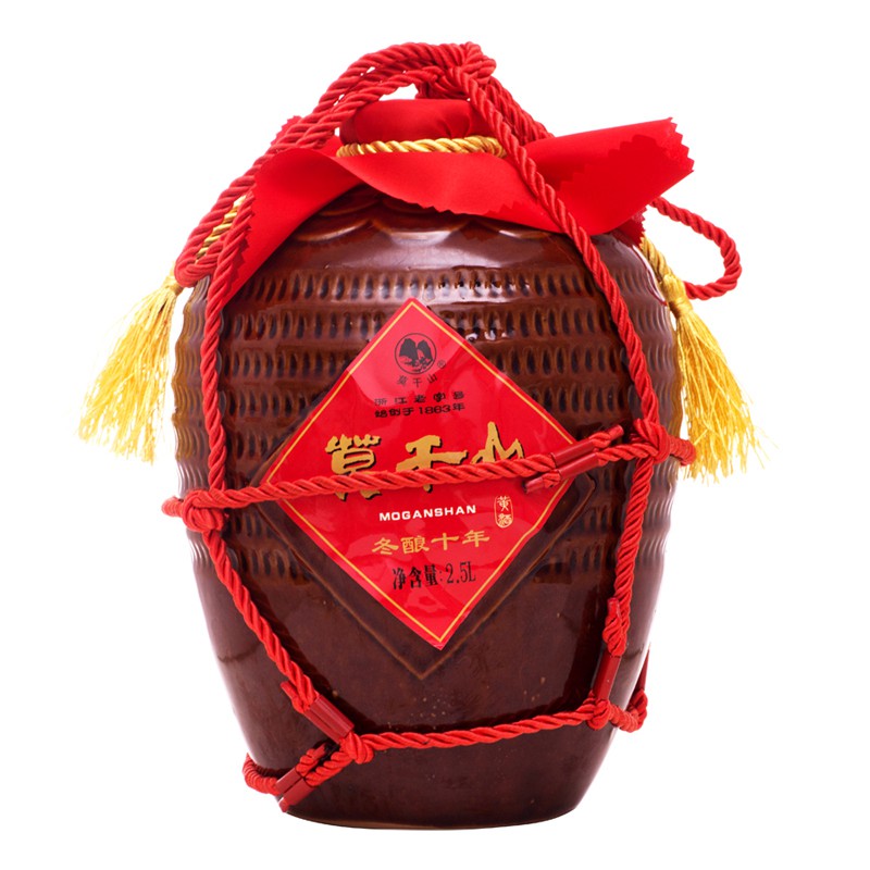 莫干山冬酿十年黄酒半干型花雕酒2.5L单坛装