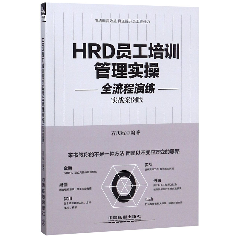 音像HRD员工培训管理实操全流程演练(实战案例版)编者:石庆敏