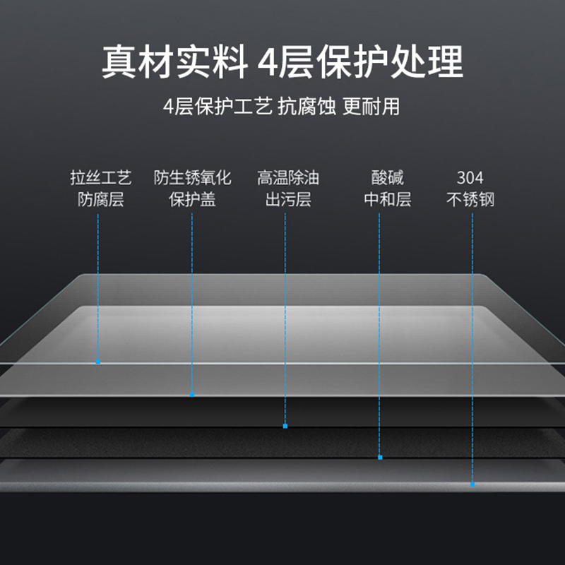 欧诚集成水槽智能10套嵌入式碗柜3D超声波果蔬清洗手工304不锈钢 全自动保洁烘干洗碗机A8