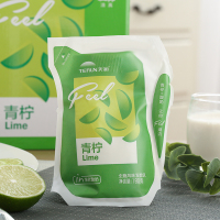 天润酸奶新疆网红浓缩酸奶爱克林青柠味180gx12袋整箱现货包邮