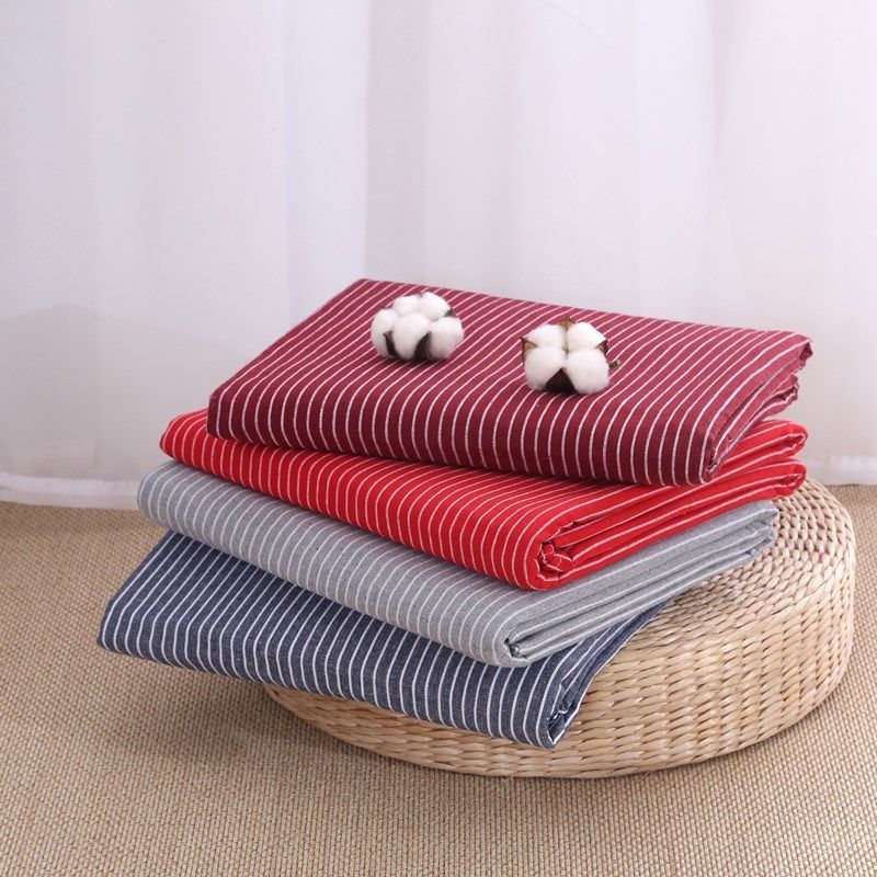 床单日式条纹格子学生单双人床单高清大图