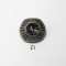 家柏饰(CORATED)纽子复古藏银钻扣装饰扣呢大衣毛衣钮扣塑料扣西装外套手缝扣